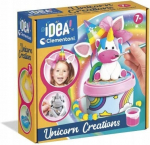 Savistkujukeste valmistamise komplekt Clementoni Unicorn Creations, mitmev&auml;rviline