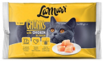 Kassi m&auml;rgtoit La Murr Chunks Chicken In Sauce, kanaliha, 0.1 kg x 4 tk