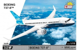 Konstruktor Cobi Boeing 737-8 26608, 340 tk, sinine v./valge v.