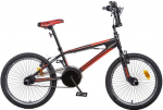 Jalgratas bmx Aurelia Freestyle, 20 ", 19" raam, must v./punane v.