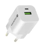 Telefoni laadija Everactive, 1 x USB Type C, valge v., 30 W