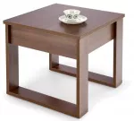 Kohvilaud Nea Square, tumepruun v., 60 cm x 60 cm x 52 cm