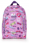Laste seljakott Gabol Roller 11G232505, roosa/violetne, 24 cm x 10 cm x 30 cm