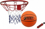 Korvpallir&otilde;ngas Basketball Rim 45cm with Ball and Pump, Palliga
