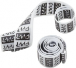 Jalgratta velje riba Cult Stack Logo, plastik, valge/must, 20", 2 tk