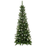 Kunstlik j&otilde;ulupuu Springos Slim Diamond Pine CT0135, 220 cm, koos alusega