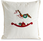 J&otilde;ulu dekoratiivne padjakate PSWA-215, valge, 45 cm x 45 cm