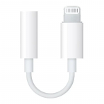 iLike AX5 Vastupidav TPE helikaabli adapter Lightning mees - 3,5 mm pistik valge DAC-versioon