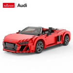 M&auml;nguasi Rastar AUDI R8 Spyder Bricks, must v./punane v./hall v.