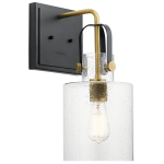 Valgusti seinale Elstead Lighting Kitner, E27, 1 x 60 W, l&auml;bipaistev v.