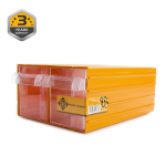 T&ouml;&ouml;riistakast Forte Tools K-56, 30.2 cm x 21.2 cm x 12.6 cm, mitmev&auml;rviline