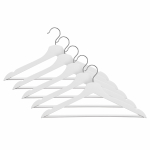 Riidepuu Domoletti LSN001-W, valge, 5 tk