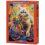 Pusle Castorland 500 el. Kittens Floral Ride 54015, 47 cm x 33 cm, 500 tk, mitmev&auml;rviline