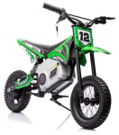 Laste elektriline mootorratas Lean Cars Cross Bike A9901, roheline v.