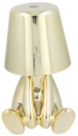 Laualambid OEM Gold Man Art Deco, LED, kuldne v./kuldne v.