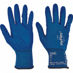 T&ouml;&ouml;kindad kummist Ansell HyFlex 11-818, t&auml;iskasvanutele, tumesinine, 10