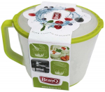 Segamisn&otilde;u Branq Daisy, 21.5 cm, l&auml;bipaistev/roheline, 2 l