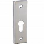 Ukse lukuaugu kate Kuchinox LZ5_102A, h&otilde;be v./kroom v., 12.6 cm x 4 cm