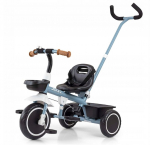 Kolmerattaline jalgratas Milly Mally Axel Denim, sinine v./must v.