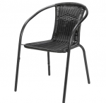 Aiatool Bistro, must, 60 cm x 52 cm x 73 cm