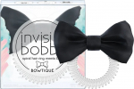 Juuksekumm Invisibobble Bowtique, l&auml;bipaistev v./must v.