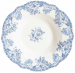 S&uuml;gav taldrik prae/supi Homla Lourry, &Oslash; 22 cm, sinine v./valge v.