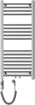 Elektriline r&auml;tikuradiator Mexen Mars, kroom, 40 cm x 90 cm, 300 W