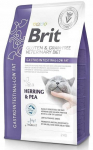 Kuiv kassitoit Brit Gastrointestinal-Low Fat, heeringas/herned, 2 kg