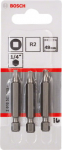 Kruvikeeraja otsikute komplekt Bosch, R2, 49 mm, 1/4"