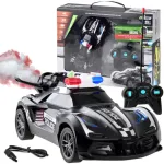Rc politseiauto Racers Flame Spray, must v.