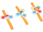 M&auml;nguasjade komplekt v&auml;ikelastele Fidget Spinner, mitmev&auml;rviline, 3 tk