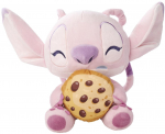 Pehme m&auml;nguasi Simba Lilo & Stitch Angel With Cookie, roosa v., 25 cm
