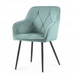 Toolide komplekt Akord Diamante, matt, t&uuml;rkiissinine v., 49.5 cm x 42.5 cm x 82.5 cm, 6 tk