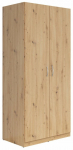Riidekapp Casao, tamm v., 54 cm x 91 cm x 197 cm