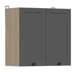 &Uuml;lemine k&ouml;&ouml;gikapp Junona Line, tamm v./grafiit v., 30.5 cm x 60 cm x 57.5 cm