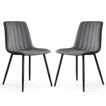 Toolide komplekt Akord Livo, matt, grafiit v., 43.5 cm x 45.5 cm x 87 cm, 2 tk