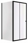 Du&scaron;ikabiin Besco Duo Slide, ristk&uuml;lik, aluseta, 80 cm x 120 cm x 195 cm