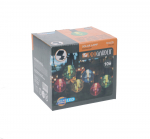 P&auml;ikesepaneeliga valguskett 10LED SOLAR 2.7M 1.2V, must v.