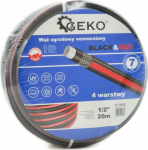 Kastmisvoolik Geko Black&Red G73694, 12.7 mm, 50 m