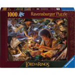 Pusle Ravensburger The Lord Of The Rings Frodos Journey, 50 cm x 70 cm, 1000 tk, mitmev&auml;rviline