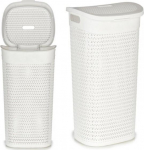 Pesukast Bigbuy Home AM/63, 60 l, valge v., 44 cm x 34.5 cm