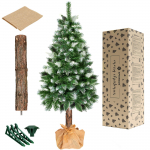 Kunstlik j&otilde;ulupuu Springos Diamond Pine CT0112, 220 cm, koos alusega (kahjustatud pakend)