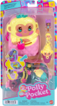 Kujukeste komplekt, koos tarvikutega Mattel Polly Pocket Core Compact Pineapple Monkey Colada, mitmev&auml;rviline