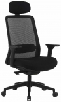 T&ouml;&ouml;tool Home4you Santo 18422, 65 x 65 x 115 - 125 cm, must v.
