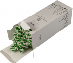 K&otilde;rred BarEq 2508PG, 25 cm, paber, valge v., 100 tk