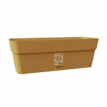 Lillekast Stefanplast Ethica 2168215, plastik, 30 cm x 13 cm, kollane v.