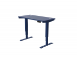Arvutilaud reguleeritava k&otilde;rgusega Desktronic HomePro, 120 cm x 60 cm, 61 - 127 cm, sinine v.