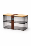Toiduainekarbi komplekt Hermia BU0123, 21 cm x 11 cm, hall v., 3 tk