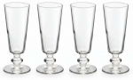 Veiniklaaside komplekt Hermia Pure, klaas, 0.18 l, 4 tk, l&auml;bipaistev v.