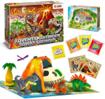 Vulkaani valmistamise komplekt, "advendikalender" Craze Dino Rex, mitmev&auml;rviline